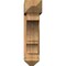 Ekena Millwork Balboa Arts and Crafts Smooth Bracket w/ Offset Brace, Western Red Cedar, 7 1/2"W x 30"D x 30"H BKT0806X30X30BOA03SWR - alternate 3